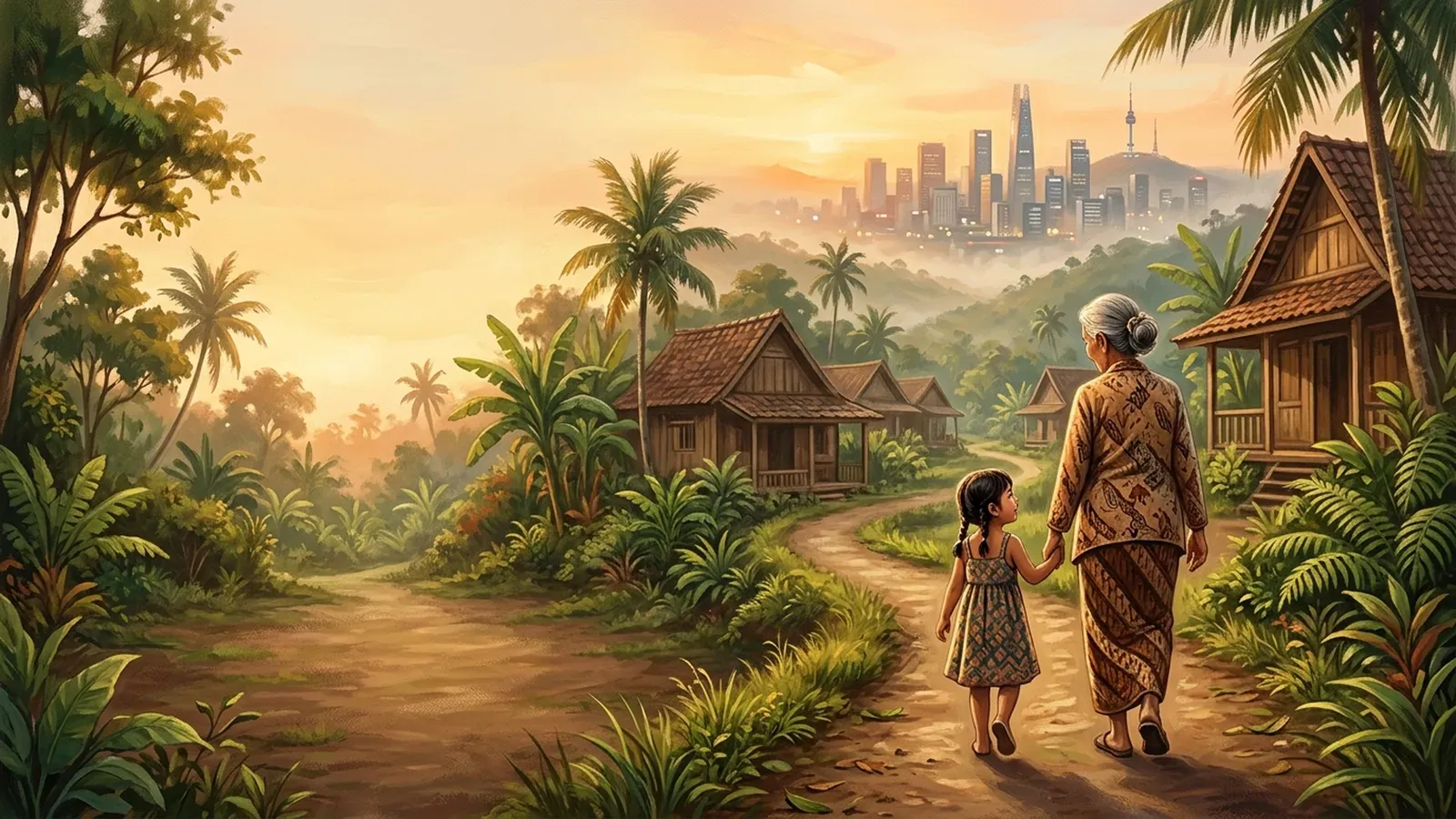 Dua Nafas: Kisah Nenek-Cucu dari Korea Selatan yang Dipulangkan ke Kampung Indonesia